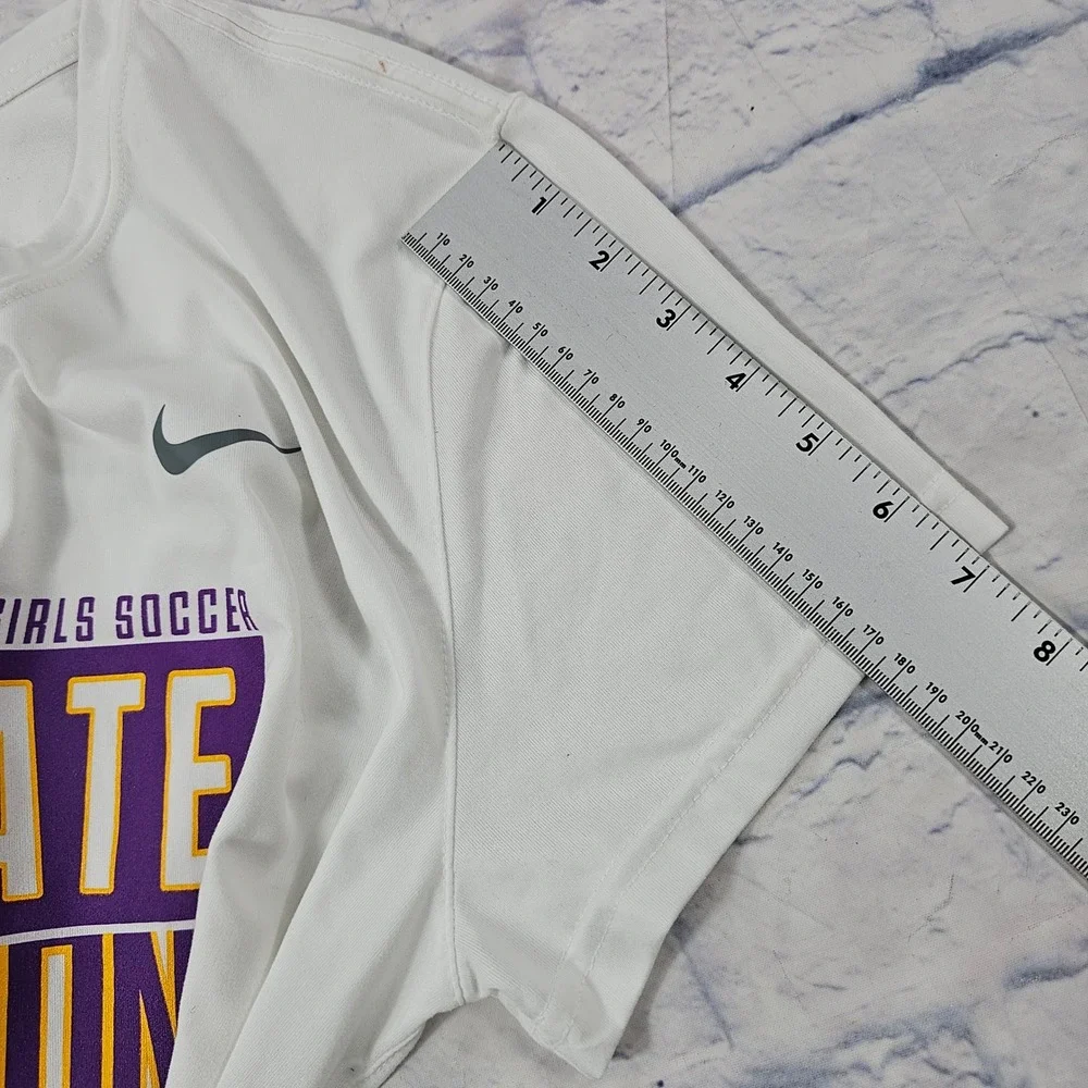 Montverde Academy Nike Dri-FIT Shirt Womens XL White Soccer State Champions 2023
